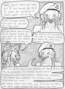 Rating: Questionable Score: 0 Tags: anthro black_and_white canid canine clothed clothing comic dialogue duo e621 english_text female fox hi_res imminent_sex male mammal monochrome pen_(artwork) teeth text traditional_media_(artwork) triadfox User: bunchy7s Rating: Questionable Score: 0 Tags: anthro black_and_white canid canine clothed clothing comic dialogue duo e621 english_text female fox hi_res imminent_sex male mammal monochrome pen_(artwork) teeth text traditional_media_(artwork) triadfox User: bunchy7s