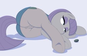 Rating: Explicit Score: 0 Tags: 2014 acstlu anus clothing e621 earth_pony equid equine female feral friendship_is_magic fur genitals grey_body grey_fur hair half-closed_eyes hasbro horse lying mammal maud_pie_(mlp) my_little_pony narrowed_eyes on_side pony purple_hair rock simple_background solo third-party_edit vulva User: bunchy7s