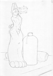 Rating: Explicit Score: 0 Tags: animate_inanimate armless begging bottle container dialogue dildo discarded_dildo discarded_sex_toy e621 empty_eyes english_text fused_legs graphite_(artwork) heart_symbol hearts_around_text lagomorph latex leporid limbs_merging living_dildo living_sex_toy male mammal monochrome monopod mot motion_lines rabbit repeated_dialogue repeated_text sex_toy sex_toy_transformation solo speech_bubble submissive submissive_male text text_with_heart traditional_media_(artwork) transformation User: bunchy7s