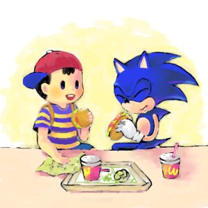 Rating: Safe Score: 0 Tags: 1:1 2008 anthro big_eyes big_head blue_body blue_fur bone_(artist) burger clothing crossover duo e621 earthbound_(series) eating eulipotyphlan fast_food food fur happy hat headgear headwear hedgehog holding_food holding_object hot_dog human low_res male mammal ness nintendo pattern_clothing pattern_shirt pattern_topwear sega shirt side_mouth smile sonic_the_hedgehog sonic_the_hedgehog_(series) striped_clothing striped_shirt striped_topwear stripes toony topwear wcdonald's young young_anthro young_human young_male User: bunchy7s Rating: Safe Score: 0 Tags: 1:1 2008 anthro big_eyes big_head blue_body blue_fur bone_(artist) burger clothing crossover duo e621 earthbound_(series) eating eulipotyphlan fast_food food fur happy hat headgear headwear hedgehog holding_food holding_object hot_dog human low_res male mammal ness nintendo pattern_clothing pattern_shirt pattern_topwear sega shirt side_mouth smile sonic_the_hedgehog sonic_the_hedgehog_(series) striped_clothing striped_shirt striped_topwear stripes toony topwear wcdonald's young young_anthro young_human young_male User: bunchy7s
