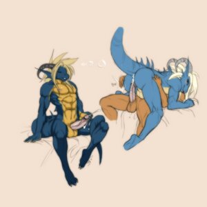 Rating: Explicit Score: 0 Tags: 1:1 3_toes 5_fingers abs anal anal_penetration anthro arm_support backsack balls bed_sheet bedding biped blonde_hair blue_body blush bodily_fluids butt_slap claws countershading cum cum_in_ass cum_inside cumshot curved_horn dragon e621 ejaculation erection eyes_closed fantasizing feet fingers frill_(anatomy) from_front_position genital_fluids genitals group hair hand_on_leg hand_on_thigh horn humanoid_genitalia humanoid_penis looking_at_viewer looking_back lying male masturbation membrane_(anatomy) membranous_frill multiple_images muscular muscular_male mythological_creature mythological_scalie mythology navel nipples nude on_back orgasm penetration penile penile_masturbation penis plantigrade raised_tail reverse_missionary_position scalie sex simple_background sitting slap spanking starsoul tail tan_body teal_eyes toes trio white_hair yellow_body User: bunchy7s