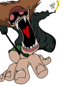 Rating: Safe Score: 0 Tags: baseball_bat baseball_cap bat_(object) brown_hair clothing demon e621 fangs hair hat headgear headwear hi_res humanoid lil'_slugger male monster monstrous_humanoid nightmare_fuel not_furry ogre paranoia_agent red_eyes solo teeth uhoh unknown_artist what User: bunchy7s Rating: Safe Score: 0 Tags: baseball_bat baseball_cap bat_(object) brown_hair clothing demon e621 fangs hair hat headgear headwear hi_res humanoid lil'_slugger male monster monstrous_humanoid nightmare_fuel not_furry ogre paranoia_agent red_eyes solo teeth uhoh unknown_artist what User: bunchy7s