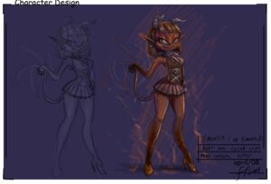 Rating: Questionable Score: 0 Tags: 2008 anthro bangs biped border bottomwear breasts brown_hair clothed clothing demon dragon dress e621 eyelashes eyeliner female fernando_faria footwear front_view fully_clothed glistening glistening_eyes gloves_(marking) grey_border grey_horn hair half-closed_eyes hand_on_hip high_heels holding_tail horn humanoid_pointy_ears leg_markings light long_tail looking_at_viewer makeup markings mascara miniskirt multicolored_body multicolored_hair multicolored_scales mythological_creature mythological_scalie mythology narrowed_eyes non-mammal_breasts orange_body orange_hair orange_scales orange_spots pointy_ears pumps purple_background red_body red_eyes red_scales scales scalie shadow shoes short_hair signature simple_background skimpy skirt slim small_breasts small_waist smile snout socks_(marking) solo spade_tail spots spotted_body spotted_scales standing straight_hair tail tail_swirl teeth wide_hips User: bunchy7s