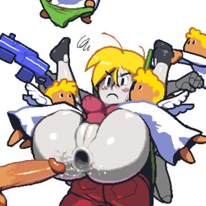 Rating: Explicit Score: 0 Tags: anal anal_sex ass blush bottomless bute cave_story curly_brace female frown gun male mesa_(cave_story) noill penis pussy quote_(cave_story) rape restrained rule34 spread_legs vagina weapon User: bunchy7s