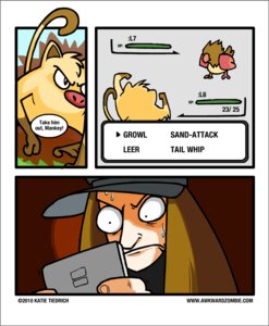 Rating: Safe Score: 0 Tags: 2010 alpha_channel ambiguous_gender awkwardzombie border comic e621 electronics english_text game_console generation_1_pokemon human humor katie_tiedrich katie_tiedrich_(persona) mammal mankey nintendo nintendo_ds nintendo_ds_family pokemon pokemon_(species) spearow tail text transparent_border url User: bunchy7s