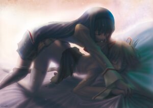Rating: Explicit Score: 0 Tags: akemi_homura bed_sheet black_hair blood closed_eyes colored eimelle_(artist) eimelle_(nikukyuu) female from_behind human madoka_kaname mahou_shoujo_madoka_magica multiple_females multiple_girls mutual_yuri pantyhose pantyhose_pull pink_hair rule34 school_uniform sex sheet_grab strap-on strapon thighhighs virgin yuri User: bunchy7s