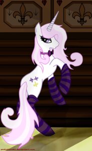 Rating: Safe Score: 0 Tags: 2014 all_fours bow_(feature) bow_tie butt clothing cutie_mark e621 equid equine female feral fleur-de-lis fleur_de_lis_(mlp) footwear friendship_is_magic fur hair hasbro hi_res horn inside legwear looking_at_viewer looking_back mammal multicolored_hair my_little_pony mythological_creature mythological_equine mythology open_mouth pedrohander pink_hair purple_eyes rear_view socks solo stairs two_tone_hair unicorn white_body white_fur white_hair User: bunchy7s