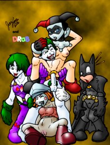 Rating: Explicit Score: 0 Tags: 00s 2000s 2006 2boys 3girls artist_request artist_signature batman batman:_the_animated_series batman_(bruce_wayne) batman_(series) batman_beyond:_return_of_the_joker bottomless_female breasts bruce_wayne dc dc_comics dcau dee_dees duela_dent female harley_quinn harley_quinn_(classic) joker's_daughter male multiple_boys multiple_females multiple_girls multiple_males naked_female nipples pubic_hair pussy reverse_suspended_congress rule34 sex straight the_joker vaginal_penetration white_facepaint User: bunchy7s