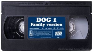 Rating: Safe Score: 0 Tags: cassette_tape dog_one_(film) e621 english_text grandfathered_content image_macro meme real simple_background text unknown_artist url video_cassette white_background zero_pictured User: bunchy7s