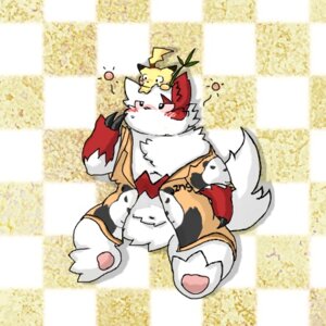 Rating: Safe Score: 0 Tags: 1:1 ambiguous_gender anthro blush clothing duo e621 fur generation_1_pokemon generation_3_pokemon looking_up low_res mammal markings nintendo pikachu pokemon pokemon_(species) red_markings rodent shirt simple_background tail toony topwear white_body white_fur yellow_body yellow_fur zangoose タヌキ User: bunchy7s