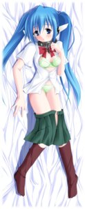 Rating: Questionable Score: 0 Tags: 1girls artist_request bed blue_eyes blue_hair blush bra breasts clothed collar female female_only nymph_(sora_no_otoshimono) open_shirt panties ribbon rule34 skirt small_breasts solo sora_no_otoshimono tagme twintails User: bunchy7s