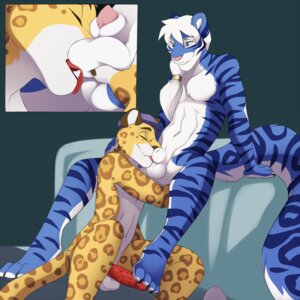 Rating: Explicit Score: 0 Tags: 1:1 2013 4_toes animal_genitalia anthro ball_lick balls base_progression blue_body blue_fur bowtie_(character) claws cutaway digital_media_(artwork) duo e621 erection eyes_closed feet felid foot_fetish foot_play footjob fur genitals hindpaw jaguar jailbird licking male male/male male_penetrated male_penetrating male_penetrating_male mammal nude nuzzling oral pantherine paws penetration penile penile_spines penis romantic romantic_couple sex shaded sheath spots stripes tiger toe_claws toes tongue tongue_out User: bunchy7s