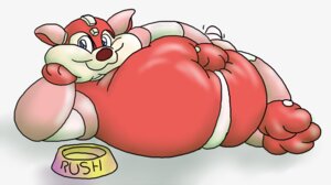 Rating: Safe Score: 0 Tags: anthro belly big_cheeks boomereverett bowl canid canine canis capcom container domestic_dog e621 english_text fur hand_on_belly lying male mammal mega_man_(series) megaman_(classic) nemo obese obese_anthro obese_male on_side overweight overweight_anthro overweight_male pet_bowl rush_(mega_man) solo text User: bunchy7s
