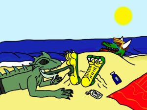 Rating: Questionable Score: 0 Tags: 4:3 anthro beach bodily_fluids bound buried buried_in_sand dragon duo e621 feet foot_fetish foot_lick foot_play hindpaw jeffthet laugh licking male mythological_creature mythological_scalie mythology outside patrik paws sand scalie seaside sun tears tickling tongue tongue_out torture User: bunchy7s
