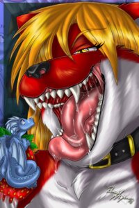 Rating: Questionable Score: 0 Tags: anthro anthro_pred bodily_fluids breasts canid canine collar digital_media_(artwork) dragon drooling duo e621 extreme_size_difference female female_pred feral feral_prey food fox fruit gaping_mouth hi_res hida imminent_oral_vore imminent_vore larger_anthro mammal mouth_shot mythological_creature mythological_scalie mythology open_mouth palate plant rena_ayama rena_ayama_(character) saliva scalie size_difference smaller_feral strawberry tail tongue uvula User: bunchy7s