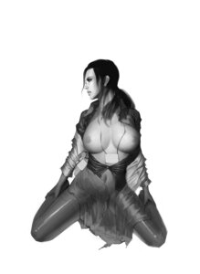 Rating: Questionable Score: 0 Tags: artist_request breasts breasts_exposed breasts_out female female_only highres human large_breasts metal_gear metal_gear_solid metal_gear_solid_4 naomi_hunter navel ponytail rule34 solo thighhighs tied_hair topless User: bunchy7s