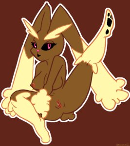 Rating: Explicit Score: 0 Tags: anthro anthrofied black_sclera breasts brown_background brown_nipples brown_vulva doncorneo e621 female generation_4_pokemon genitals lagomorph lopunny mammal nintendo nipples pink_eyes pokemon pokemon_(species) pokemorph raised_leg simple_background solo vulva warm_colors User: bunchy7s Rating: Explicit Score: 0 Tags: anthro anthrofied black_sclera breasts brown_background brown_nipples brown_vulva doncorneo e621 female generation_4_pokemon genitals lagomorph lopunny mammal nintendo nipples pink_eyes pokemon pokemon_(species) pokemorph raised_leg simple_background solo vulva warm_colors User: bunchy7s