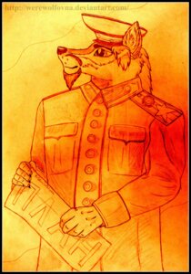Rating: Safe Score: 0 Tags: absurd_res anthro black_border border canid canine digital_media_(artwork) e621 graphite_(artwork) hi_res joseph_stalin male mammal mixed_media mythological_canine mythological_creature mythology orange_theme peak-cap real_world russian russian_text sketch solo soviet_union stalker text traditional_media_(artwork) werecanid werecanine werecreature werewolf werewolfovna User: bunchy7s