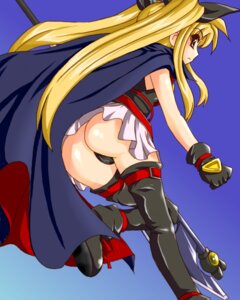 Rating: Explicit Score: 0 Tags: ass bardiche cape fate_testarossa female lyrical_nanoha mahou_shoujo_lyrical_nanoha mahou_shoujo_lyrical_nanoha_a's miniskirt rule34 skirt thighhighs User: bunchy7s