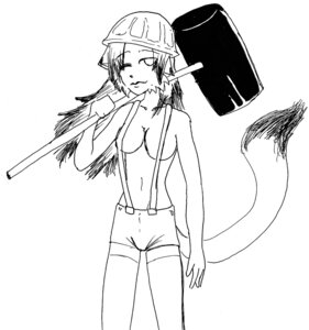 Rating: Safe Score: 0 Tags: anthro bittersweet_candy_bowl bottomwear breasts clothed clothing crossgender dipstick_tail domestic_cat e621 felid feline felis female hammer hi_res kaxbe line_art mammal markings monochrome one_eye_closed paulo's_dad shorts sledgehammer smile solo suspenders suspenders_on_nipples tail tail_markings tools topless wink User: bunchy7s