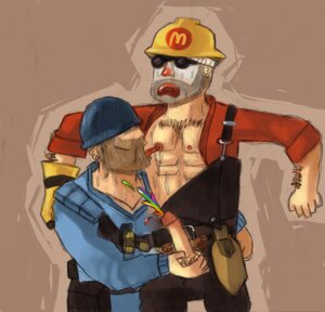 Rating: Explicit Score: 0 Tags: 2d cosplay engineer_(team_fortress_2) human human_male human_only male male_only mascot mcdonald's ronald_mcdonald rule34 samboengie soldier_(team_fortress_2) team_fortress_2 yaoi User: bunchy7s Rating: Explicit Score: 0 Tags: 2d cosplay engineer_(team_fortress_2) human human_male human_only male male_only mascot mcdonald's ronald_mcdonald rule34 samboengie soldier_(team_fortress_2) team_fortress_2 yaoi User: bunchy7s