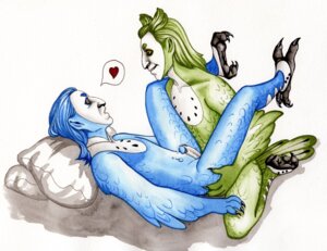 Rating: Explicit Score: 0 Tags: anal animal_humanoid avian avian_humanoid bird bird_humanoid blue_body blue_feathers blue_hair bodily_fluids claws cum duo e621 erection feathers genital_fluids genitals green_body green_feathers green_hair hair heart_symbol hobbitdragon humanoid humanoid_face hybrid long_hair lying male male/male male_penetrated male_penetrating male_penetrating_male owl owl_humanoid penetration penis sex simple_background white_background yellow_eyes User: bunchy7s