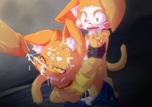 Rating: Explicit Score: 0 Tags: 4_fingers after_rape after_sex anal anthro bdsm bent_over blush bodily_fluids bondage bottomwear bottomwear_around_one_leg bottomwear_down bound bound_together bukkake canid canine clothed clothing clothing_around_one_leg cum cum_on_face cumshot dagasi digital_media_(artwork) domestic_cat dominant dominant_male duo_focus e621 ejaculation erection felid feline felis fingers forced fox front_view frown fur genital_fluids genitals glans group humanoid_genitalia humanoid_penis kneeling male male/male male_penetrated male_penetrating male_penetrating_male mammal messy multicolored_body multicolored_fur orgasm pants pants_around_one_leg partially_clothed penetration penis rape sex shirt shorts submissive submissive_male t-shirt tail tan_glans tan_penis tape tape_bondage topwear trio two_tone_body two_tone_fur wet white_body white_fur yellow_body yellow_clothing yellow_eyes yellow_fur yellow_shirt yellow_t-shirt yellow_tail yellow_topwear young young_anthro young_on_young User: bunchy7s