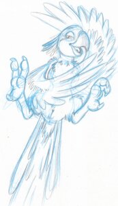 Rating: Explicit Score: 0 Tags: 2011 avian avian_butt avian_feet beak bird blue_and_white blue_sky_studios clitoris e621 female feral genitals jewel_(rio) lying macaw marc_leonhardt monochrome neotropical_parrot on_back parrot rio_(series) simple_background sketch solo spix's_macaw spread_legs spreading true_parrot vulva white_background User: bunchy7s