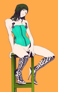 Rating: Explicit Score: 0 Tags: boots bottomless copyright_request corset female high_heels no_panties rocket_okaboshi rule34 shoes sitting User: bunchy7s