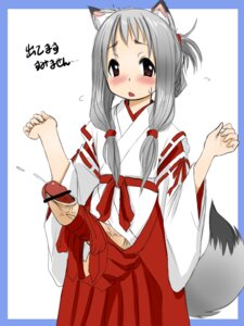 Rating: Explicit Score: 0 Tags: 1futa animal_ear blush brown_eyes cum ejaculation flat_chest fox_ear futa_only futanari grey_hair hakama handsfree_ejaculation intersex long_hair miko penis retsu_maru rule34 solo tail User: bunchy7s