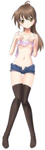 Rating: Explicit Score: 0 Tags: breasts camisole clothing denim denim_shorts female fumotono_mikoto highres kyon kyonko ponytail rule34 rule_63 shirt shirt_lift shorts small_breasts stockings suzumiya_haruhi_no_yuuutsu thighhighs tied_hair unbuttoned unzipped User: bunchy7s