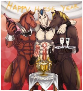 Rating: Explicit Score: 0 Tags: 2014 abs animal_genitalia animal_penis anthro award balls banner beard big_balls black_eyes bodily_fluids bottle bow_(feature) bow_tie brown_eyes butler chippendales container cum cum_in_a_cup cum_in_container cum_on_penis cum_string e621 english_text equid equine equine_genitalia equine_penis erection facial_hair furniture genital_fluids genitals goatee grasp group group_sex hair happy hi_res horse inside intraspecies looking_at_viewer male male/male mammal messy mixing_cum mohawk muscular narrowed_eyes navel nipples orgasm pecs penis plussun raised_arm red_background red_eyes sex shirt_cuffs short_hair simple_background smile squint standing sweat table text threesome trio trophy vein User: bunchy7s