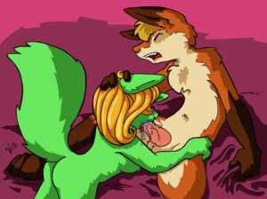Rating: Explicit Score: 0 Tags: anthro anthro_on_anthro balls canid canine duo e621 erection eyes_closed fellatio female female_penetrated fox fur genitals green_body green_fur knot male male/female male_penetrating male_penetrating_female mammal nude oral oral_penetration penetration penile penis pmoss pmoss_(character) raised_tail sex tail wet User: bunchy7s