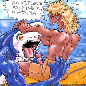 Rating: Explicit Score: 0 Tags: 1:1 anthro aquatic cloud danger daring dialogue digital_media_(artwork) duo e621 english_text erection female female_on_human fish genital_danger_play genitals human human_on_anthro humanoid_genitalia humanoid_penis imminent_oral interspecies larger_anthro larger_female lol_comments low_res male male/female male_on_anthro mammal mariano muscular muscular_female oekaki open_mouth outside penis penis_bite pointy_speech_bubble regret sea shark sharp_teeth size_difference sky smaller_human smaller_male speech_bubble teeth text trusting water User: bunchy7s