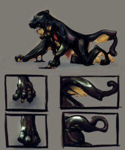 Rating: Questionable Score: 0 Tags: 5:6 absorption_vore all_fours anthro brown_body brown_fur canid canine canis clothing comic digitigrade domestic_cat domestic_dog duo e621 felid feline felis feral flir_(panther) fur goo_creature goo_transformation grey_background latex latex_creature liquid_latex living_latex male mammal merging pantherine paws quadruped side_view simple_background skulldog_(artist) symbiote tail takeover transformation vore User: bunchy7s