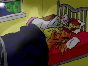 Rating: Questionable Score: 0 Tags: 2012 4:3 accessory anthro anthrofied apple_bloom_(mlp) avante92 bed bow_(feature) bow_accessory bow_ribbon breast_pillow cuddling cutie_mark_crusaders_(mlp) e621 earth_pony equid equine eyes_closed feathered_wings feathers female female/female friendship_is_magic furniture group hair hair_accessory hair_bow hair_ribbon hasbro horn horse lying mammal multicolored_hair my_little_pony mythological_creature mythological_equine mythology navel nude on_back on_bed on_side orange_body orange_feathers pegasus pony purple_hair red_hair ribbons scootaloo_(mlp) sleeping sweetie_belle_(mlp) unicorn wings User: bunchy7s