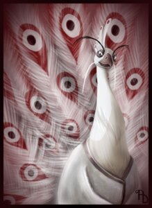 Rating: Safe Score: 0 Tags: albinadiamond artist_logo avian beak bird bust_portrait clothed clothing dreamworks e621 eyebrows feathers galliform hi_res kung_fu_panda logo long_eyebrows looking_at_viewer lord_shen male peafowl phasianid portrait smile solo white_body white_feathers User: bunchy7s Rating: Safe Score: 0 Tags: albinadiamond artist_logo avian beak bird bust_portrait clothed clothing dreamworks e621 eyebrows feathers galliform hi_res kung_fu_panda logo long_eyebrows looking_at_viewer lord_shen male peafowl phasianid portrait smile solo white_body white_feathers User: bunchy7s