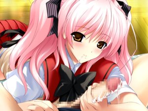 Rating: Explicit Score: 0 Tags: blush bow censored choukou_(alicesoft) choukou_sennin_haruka clothing cum cum_in_mouth fellatio female game_cg male onigirikun oral penis pink_hair rule34 school_uniform serafuku shihoudou_narika smile tied_hair twintails yellow_eyes User: bunchy7s