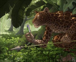 Rating: Safe Score: 0 Tags: amazing_background anthro detailed detailed_background e621 feathers felid holding_object holding_weapon hunting jaguar male mammal melee_weapon nude oce pantherine polearm realistic solo spear tribal weapon User: bunchy7s Rating: Safe Score: 0 Tags: amazing_background anthro detailed detailed_background e621 feathers felid holding_object holding_weapon hunting jaguar male mammal melee_weapon nude oce pantherine polearm realistic solo spear tribal weapon User: bunchy7s