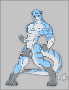 Rating: Explicit Score: 0 Tags: abs anthro athletic athletic_anthro athletic_male balls black_markings black_penis blue_body blue_eyes blue_fur bodily_fluids countershading e621 erection fingerless_(marking) fur genital_fluids genitals gloves_(marking) grey_background humanoid_genitalia humanoid_penis kihu leg_markings male mammal markings mustelid nude otter penis pose precum simple_background socks_(marking) solo stripes surprised tail white_body white_countershading User: bunchy7s
