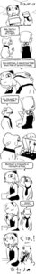 Rating: Safe Score: 0 Tags: absurd_res ame_(daisuke_amaya) amphibian anthro comic daisuke_amaya dialogue domestic_cat duo e621 eight_frame_image english_text felid feline felis female frog hi_res kaeru_(kero_blaster) kero_blaster long_image lunchbox male mammal monochrome species_in_dialogue speech_bubble studio_pixel tall_image text User: bunchy7s