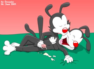 Rating: Explicit Score: 0 Tags: 2004 2boys animaniacs furry handjob incest male male_only no_humans rule34 sir_drawalot wakko_warner yakko_warner User: bunchy7s
