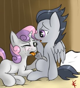 Rating: Explicit Score: 0 Tags: bed bodily_fluids crade cum cum_on_face duo e621 equid equine feathered_wings feathers female feral friendship_is_magic furniture genital_fluids green_eyes grey_body grey_feathers hair hasbro horn licking male mammal multicolored_hair my_little_pony mythological_creature mythological_equine mythology one_eye_closed pegasus pillow purple_hair quadruped rumble_(mlp) sweetie_belle_(mlp) tail tongue tongue_out two_tone_hair unicorn wings young young_feral User: bunchy7s