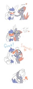 Rating: Safe Score: 0 Tags: 2_tails absurd_res anthro big_breasts bit-small blue_hair blush breast_size_difference breast_squish breasts comic e621 english_text eyelashes featureless_breasts female female/female fur generation_2_pokemon generation_6_pokemon grey_body grey_fur hair heart_symbol hi_res kissing male meowstic meowstic_(female) monster multi_tail nintendo pokemon pokemon_(species) shy simple_background small_breasts sneasel squish tail text white_body white_fur User: bunchy7s