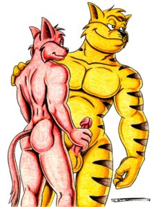 Rating: Explicit Score: 0 Tags: 2008 anthro domestic_cat feline flatrat furry male male_only razor rule34 swat_kats t-bone tagme User: bunchy7s