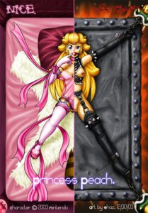 Rating: Explicit Score: 0 Tags: 2003 ayvuir_blue ball_gag bearkin bed black_boots blonde_hair blush bondage boots bowser's_shell breastless_clothing breasts chained chains chemise choker comparison earrings elbow_gloves female fire gag garter_belt gloves high_heel_boots high_heels human innocent lace lace-trimmed_thighhighs lava lock long_hair mario_(series) mushroom naughty negligee nightie nintendo nipples panties pillow pink_panties pink_socks pink_thighhighs princess princess_peach ribbon rule34 shax_(artist) shaxbert shaz shell slippers smile socks straight_hair super_mario_bros. super_mushroom thigh_boots thigh_socks thighhighs User: bunchy7s