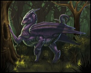 Rating: Explicit Score: 0 Tags: artonis black_border bodily_fluids border butt claws detailed_background dragon e621 female feral genital_fluids genitals horn membrane_(anatomy) membranous_wings mythological_creature mythological_scalie mythology nature outside plant plump_labia presenting presenting_hindquarters purple_body purple_skin raised_tail scalie solo tail tree vaginal_fluids vulva wet wings wood User: bunchy7s