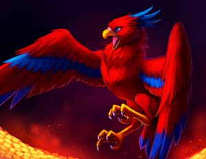 Rating: Safe Score: 0 Tags: 2012 ambiguous_gender avian beak blue_eyes claws colorful_theme digital_media_(artwork) digital_painting_(artwork) e621 european_mythology falvie feathered_wings feathers feral flying greek_mythology mythological_avian mythological_bird mythological_creature mythological_firebird mythology open_mouth painting_(artwork) phoenix red_body red_feathers red_theme restricted_palette solo tongue wings User: bunchy7s