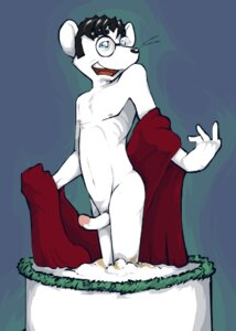 Rating: Explicit Score: 0 Tags: 2012 anthro biped black_hair black_nose blue_background blue_eyes cake david_itka dessert e621 erection eyewear food food_fetish food_play front_view fur genitals glasses gradient_background hair humanoid_genitalia humanoid_penis in_food looking_at_viewer low_res male mammal mouse murid murine nude open_mouth penis pop_out_cake portrait pose rodent short_hair simple_background solo standing thecruelseasons three-quarter_portrait white_body white_fur User: bunchy7s