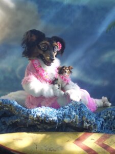 Rating: Safe Score: 0 Tags: beastcub canid canine canis clothing costume domestic_dog duo e621 female feral fursuit grandfathered_content mammal mini_me nightmare_fuel real what what_has_science_done User: bunchy7s